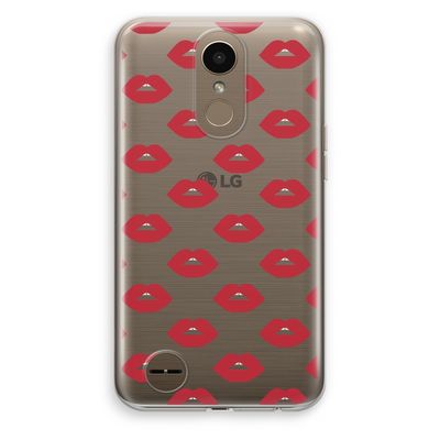 Lips: LG K10 (2017) Transparant Hoesje