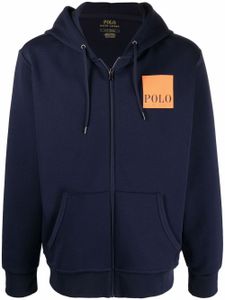 Polo Ralph Lauren hoodie à logo imprimé - Bleu