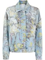 Stella McCartney veste en jean Rewild Flora - Bleu - thumbnail