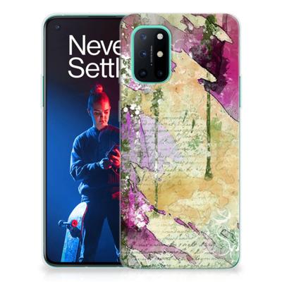 Smartphone hoesje OnePlus 8T Letter Painting Smartphone hoesje OnePlus 8T Letter Painting