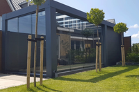 Verasol Cube veranda 700x300 cm - glasdak Aluminium Verasol Verasol Cube veranda 700x300 cm - glasdak Aluminium Verasol