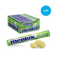 Mentos rollen - Appel snoep - 37,5g x 40