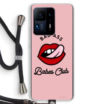 Badass Babes Club: Xiaomi Mi Mix 4 Transparant Hoesje met koord