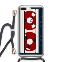 Here's your tape: iPhone 8 Plus Transparant Hoesje met koord