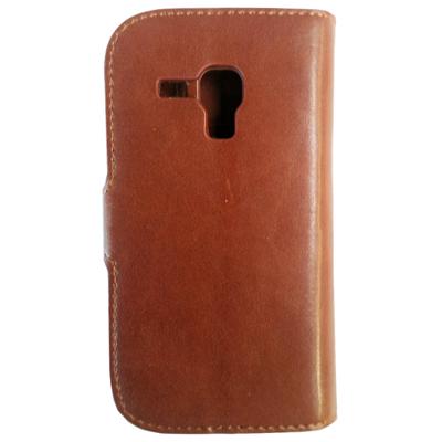 Galaxy Trend / S Duos hoesje bruin