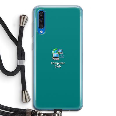 Win98: Samsung Galaxy A50 Transparant Hoesje met koord