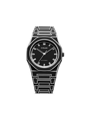 D1 Milano montre Shadow Polycarbon 40.5 mm - Noir