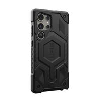 Urban Armor Gear Monarch Pro Backcover Samsung Galaxy S24 Ultra Carbon, Zwart MagSafe compatible