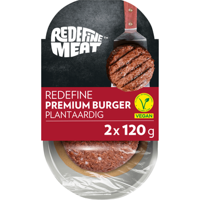 Redefine Premium Burger, 2 stuks, 240 g bij Jumbo