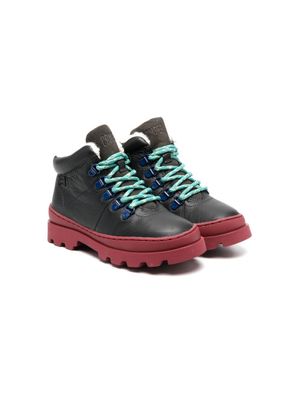 Camper Kids bottines Brutus en fourrure artificielle - Noir