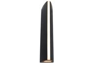 Lutec Unieke moderne wandlampLeo zwart - 5192701330