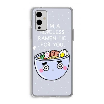 I'm A Hopeless Ramen-Tic For You: OnePlus 9 Transparant Hoesje