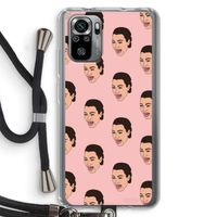 Ugly Cry Call: Xiaomi Redmi Note 10S Transparant Hoesje met koord