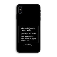 Mijn Motto's: iPhone XS Biologisch afbreekbaar hoesje