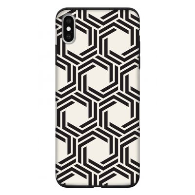 Geometrisch patroon: iPhone XS Max Tough Case