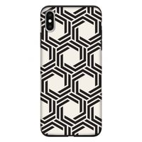 Geometrisch patroon: iPhone XS Max Tough Case