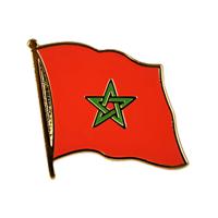 Pin Vlag Marokko - 2 cm - vlaggen speldje - supporter - mini broche