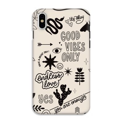 Good vibes: iPhone X Tough Case