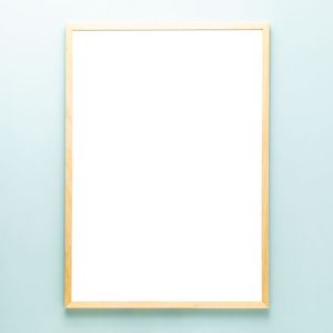 Houten lijst - Blank 42 x 59,4 cm (A2)