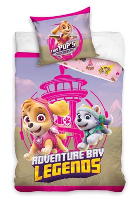 Carbotex dekbedovertrek Legends 140 x 200 cm katoen roze Carbotex dekbedovertrek Legends 140 x 200 cm katoen roze