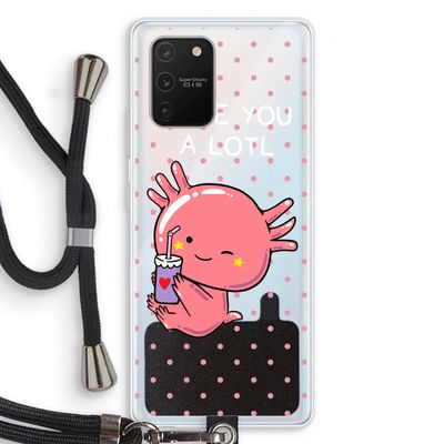 Love You A Lotl: Samsung Galaxy S10 Lite Transparant Hoesje met koord