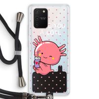 Love You A Lotl: Samsung Galaxy S10 Lite Transparant Hoesje met koord