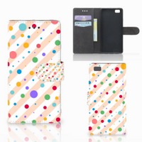 Huawei Ascend P8 Lite Telefoon Hoesje Dots