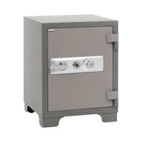 Brandwerende kluis - 52,5 x 50 x 67 cm - lade - 4 wielen