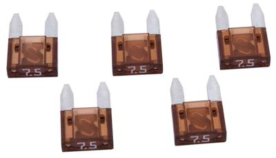 Coming Soon Flat fuse mini 7.5a brown / 5 pcs.