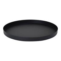 LOFT42 Serva Metalen Dienblad - Zwart - Ø40 cm