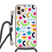 8-bit N°1: iPhone 11 Pro Transparant Hoesje met koord