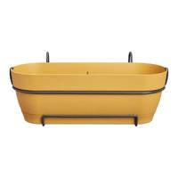 VIBIA Rechthoek Planter - Plastic - Tank - Ø50 - Gele honing VIBIA Rechthoek Planter - Plastic - Tank - Ø50 - Gele honing