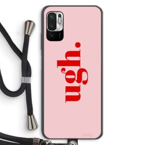 Ugh: Xiaomi Redmi Note 10 5G Transparant Hoesje met koord