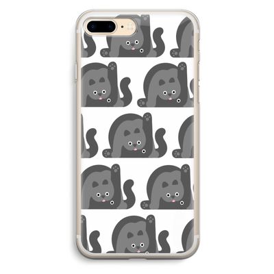 Cats: iPhone 7 Plus Transparant Hoesje