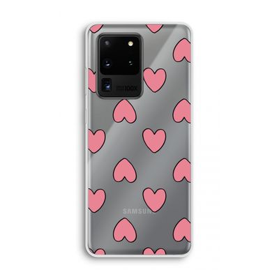 Ondersteboven verliefd: Samsung Galaxy S20 Ultra Transparant Hoesje