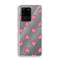 Ondersteboven verliefd: Samsung Galaxy S20 Ultra Transparant Hoesje