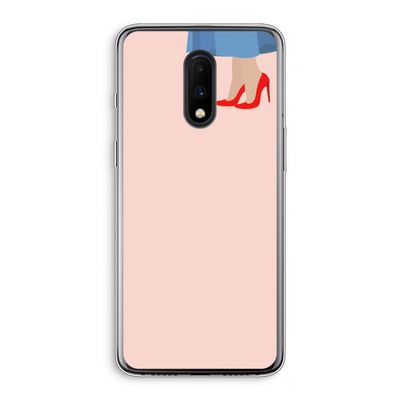 High heels: OnePlus 7 Transparant Hoesje
