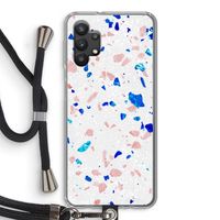Terrazzo N°6: Samsung Galaxy A32 5G Transparant Hoesje met koord