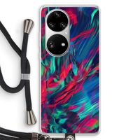 Pilgrims Of The Sea: Huawei P50 Pro Transparant Hoesje met koord