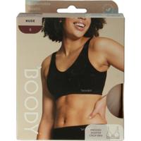 Boody Padded shaper crop bh blush small