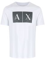 Armani Exchange t-shirt à logo imprimé - Blanc