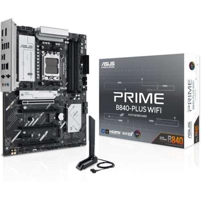 Moederbord - ASUS - PRIME B840-PLUS WIFI - AMD B840 - AM5 ATX-slot