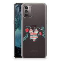 Nokia G21 | G11 Telefoonhoesje met Naam Boho Summer