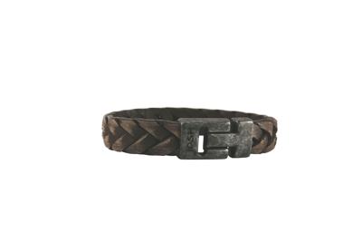 JOSH Heren Leren Armband Vintage Bruin | 24903-BRA