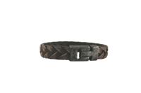 JOSH Heren Leren Armband Vintage Bruin | 24903-BRA