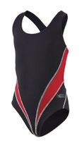 Beco badpak Competition meisjes polyester rood/zwart - thumbnail
