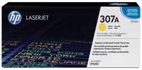 HP toner 307A, 7 300 pagina&apos;s, OEM CE742A, geel