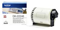 Etiket brother dk22246 doorlopend 103mm 30m wit