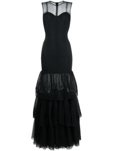 Murmur robe Opus à coupe longue - Noir