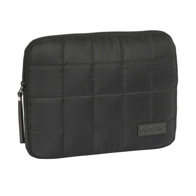 Laptophoes Moos 11,6'' Gestoffeerd Zwart (31 x 23 x 2 cm)